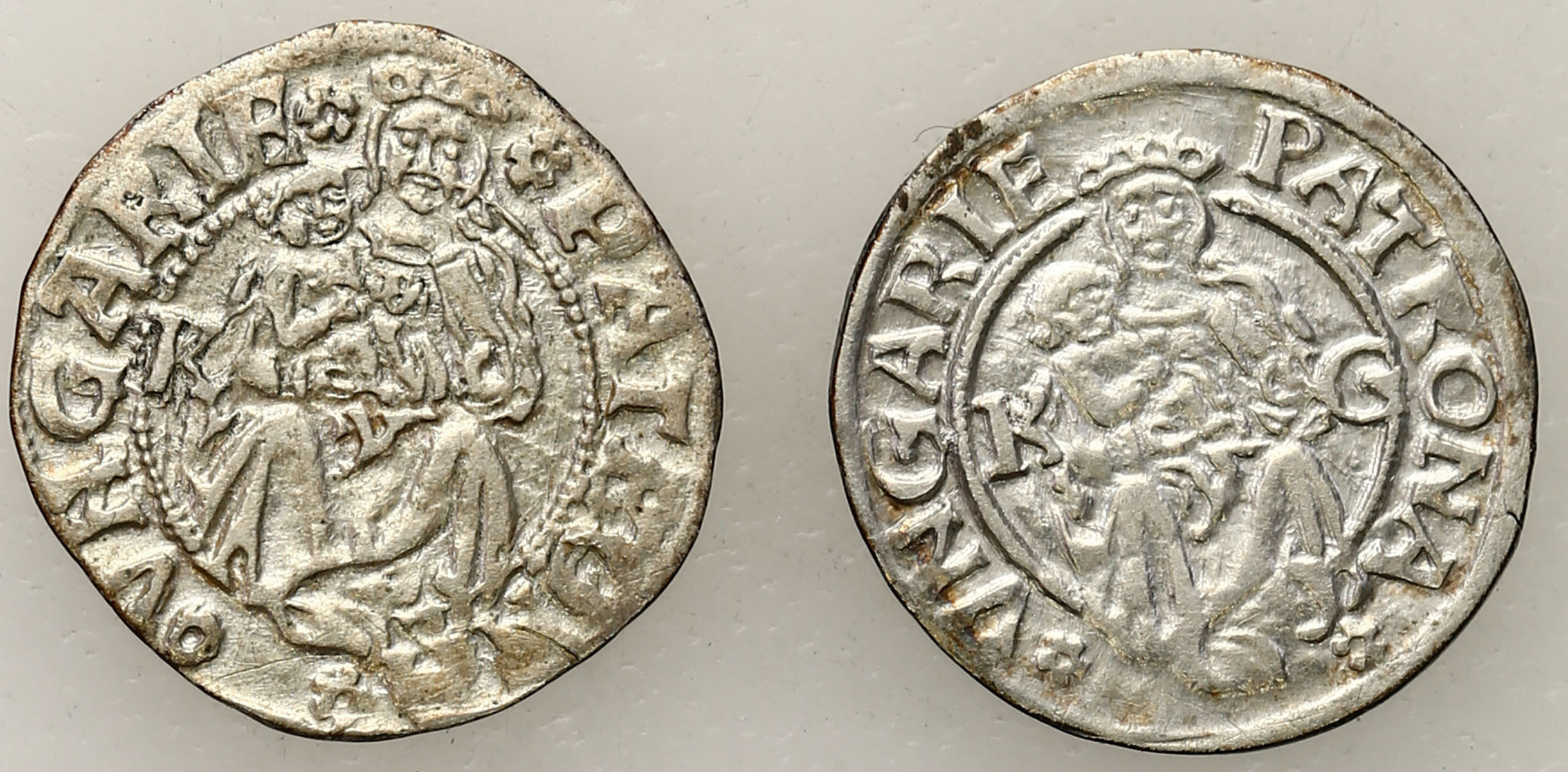 Węgry, Władysław II Jagiellończyk (1490-1516). Denar 1504, 1515, zestaw 2 monet